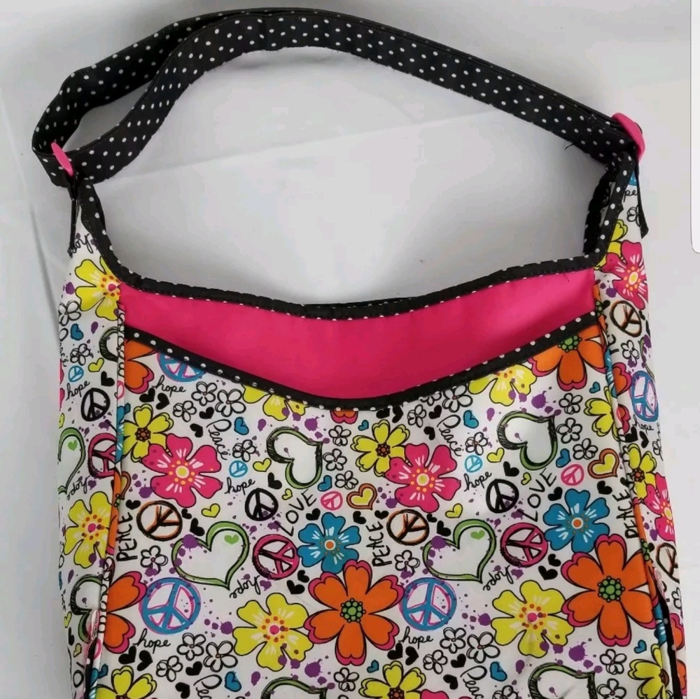 Justice Flower power bag